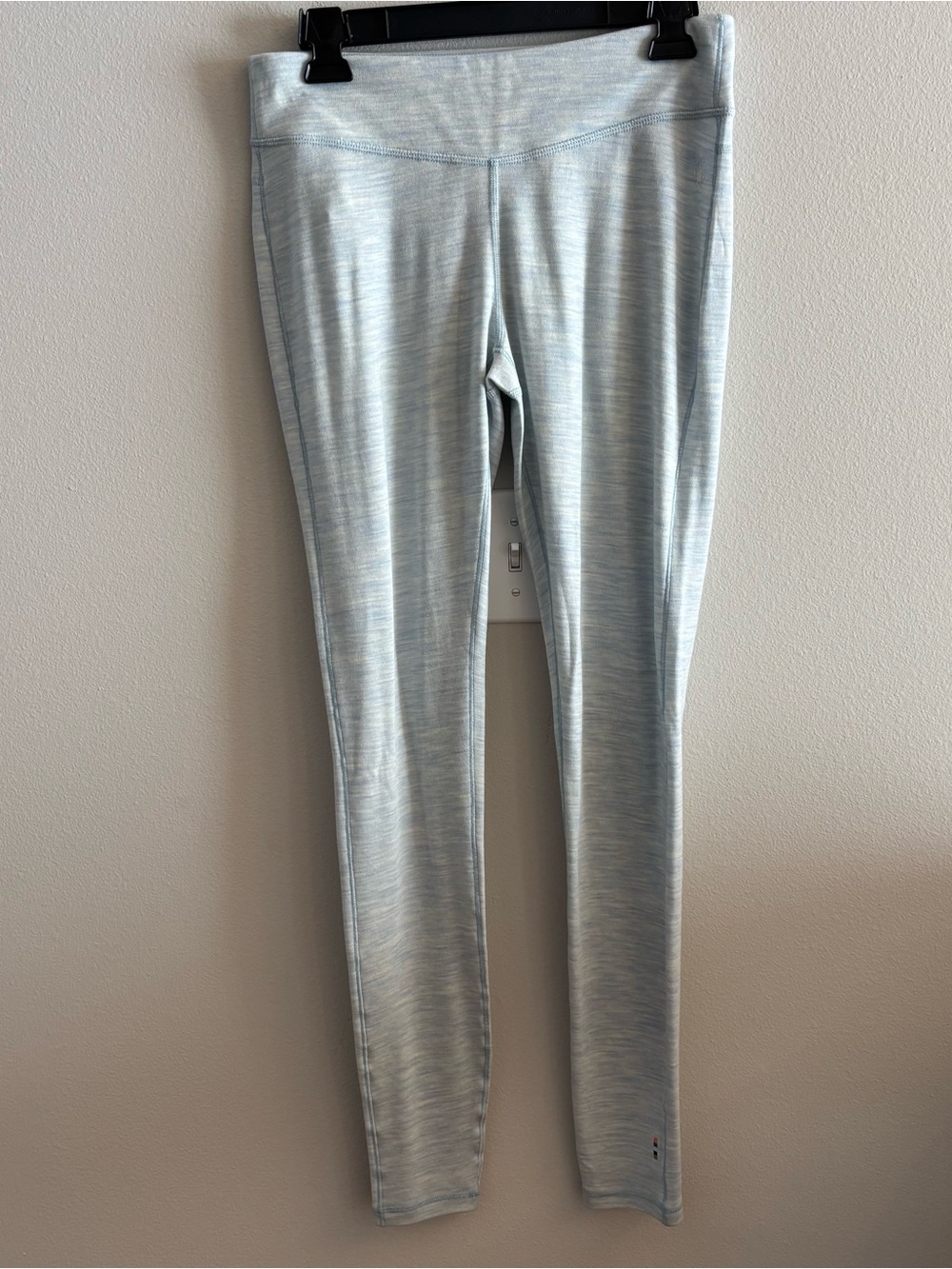 Smartwool Light Blue Heather Leggings